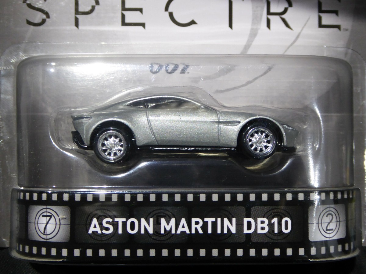 ホットウィール　007 SPECTRE アストンマーティン　DB10 1/64 HOT WHEELS REAL RIDERS OO7 JAMES BOND SPECTRE ASTON