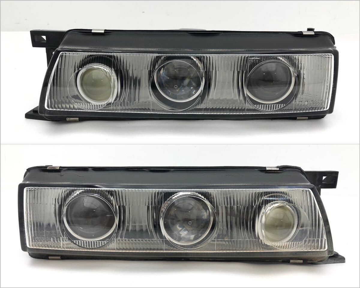 NISSAN S13 Silvia Headlights Q's PS13 SR20DE 5MT | eBay