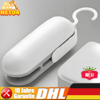 Mini Portable Sealing Bag Machine Sealer Home Heat Snacks Plastic Food Bag DE