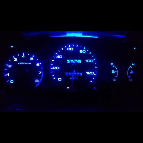 LED Light Kit for Honda Civic EK 96-98 96 97 98 Gauge Cluster + Climate Control - Picture 3 of 13