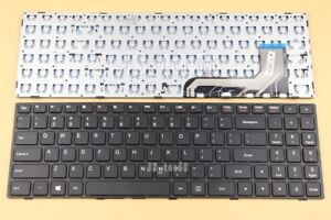 New For Lenovo Ideapad 100 15 100 15iby 100 15ib Keyboard Us Black Frame Black Ebay