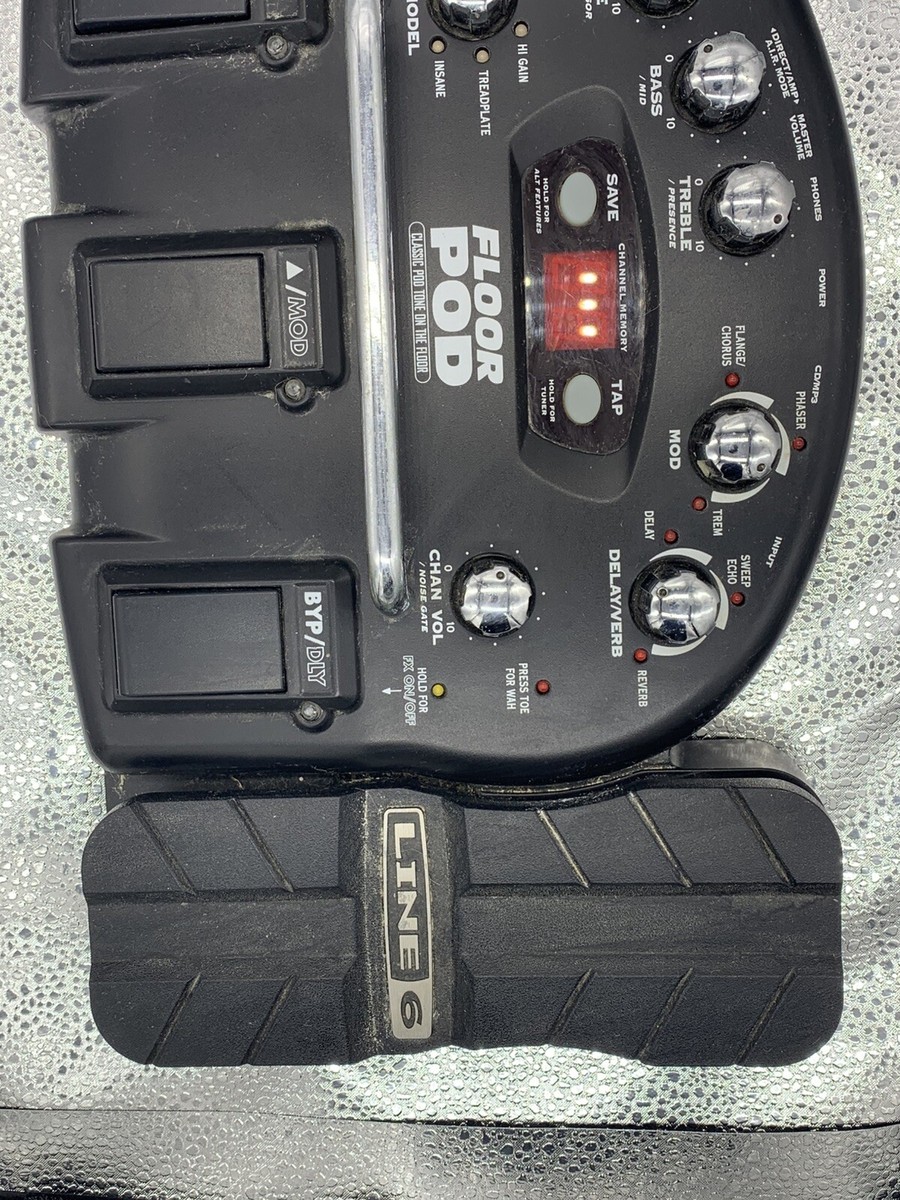 LINE6 POD XT　POD floor Dynamic　Looper Line6 POD XT Live Guitar Bass Multi Effect Pedal Processor