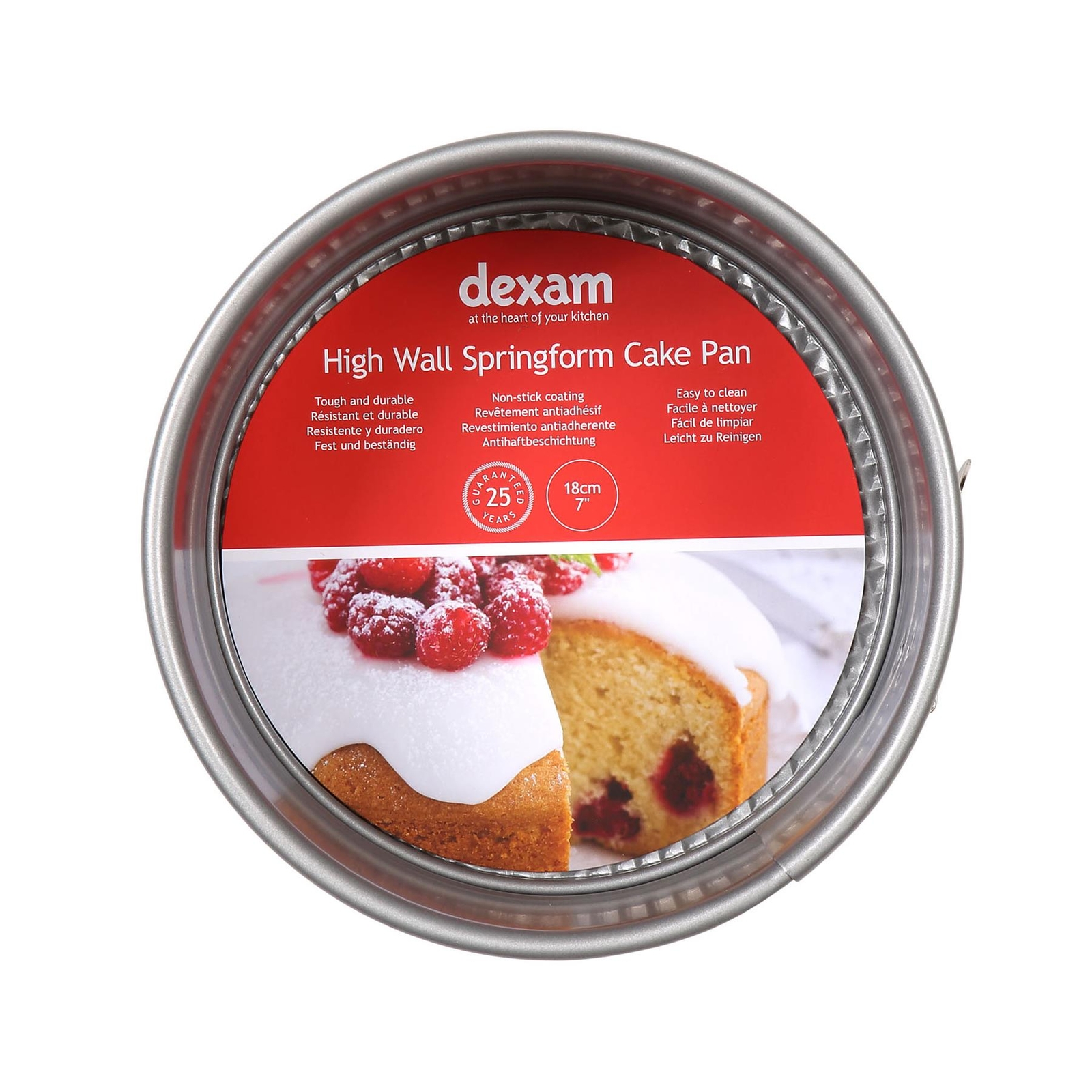 Dexam Non-Stick High Wall Springform Cake Pan - 18cm