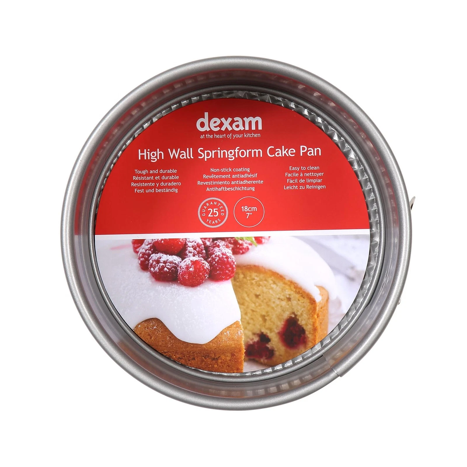 Dexam Non-Stick High Wall Springform Cake Pan - 18cm