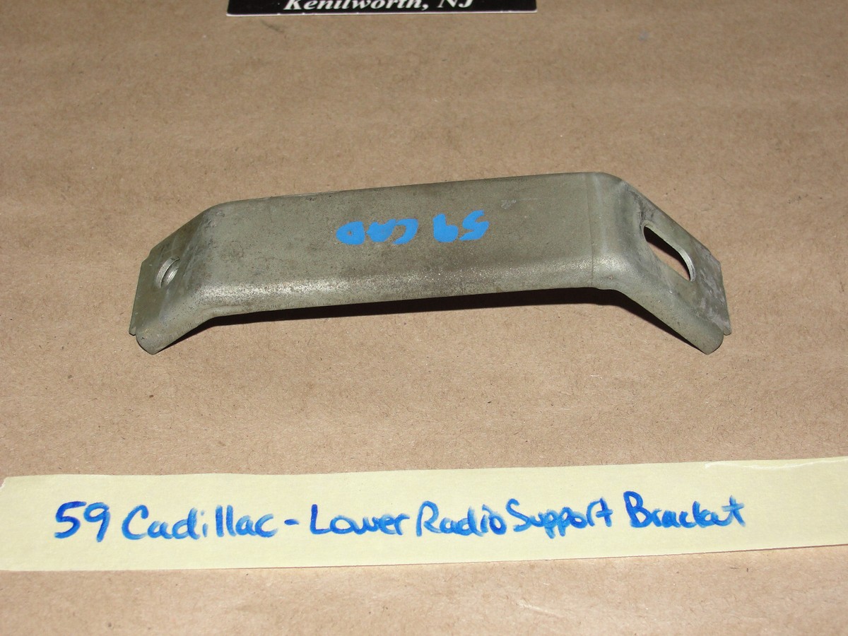 キャディラック OEM 59 Cadillac RADIO LOWER DASH MOUNTING BRACKET SUPPORT