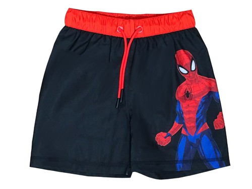 Boys Spiderman Swim Shorts Real Drawstring Pool Wear Summer 2 -10 Years Marvel - Picture 2 of 15