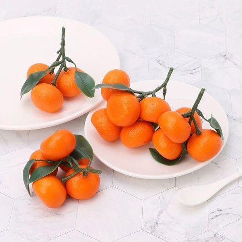 4 Pommes Artificielles Rouges – Fruits Factices En Plastique Pour Déco Cuisine