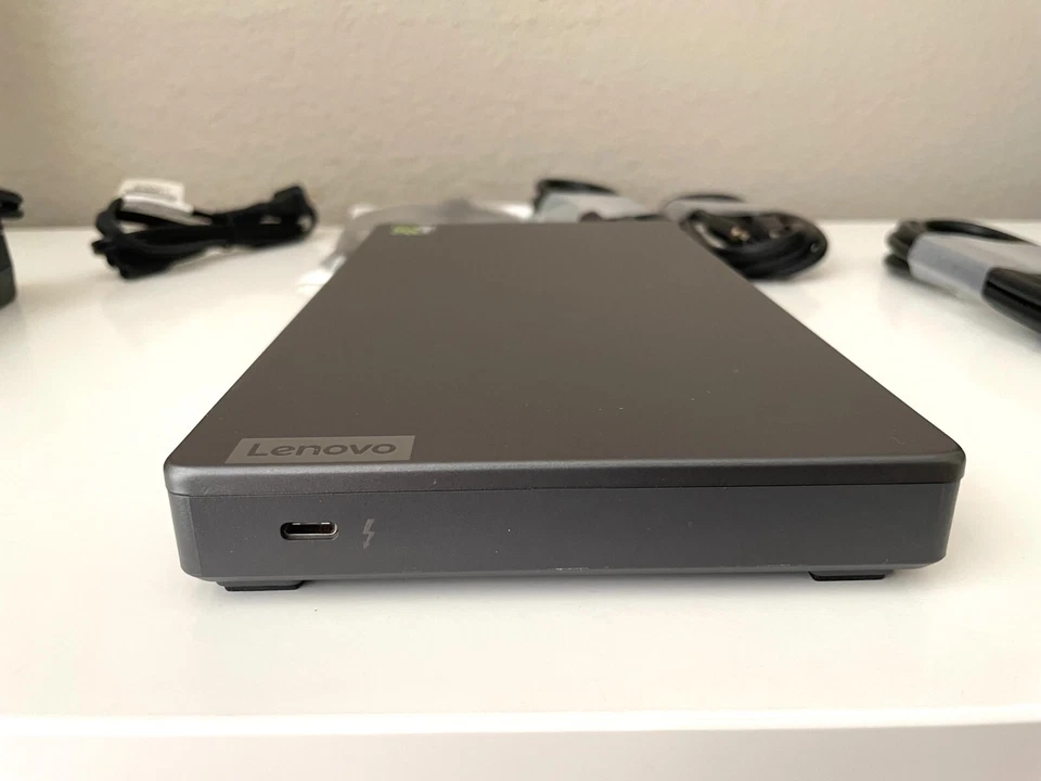 Dock gráfico Lenovo Thunderbolt 3 G0A10170UL GeForce GTX 1050 + HDMI, cabos DP - Imagem 4 de 4