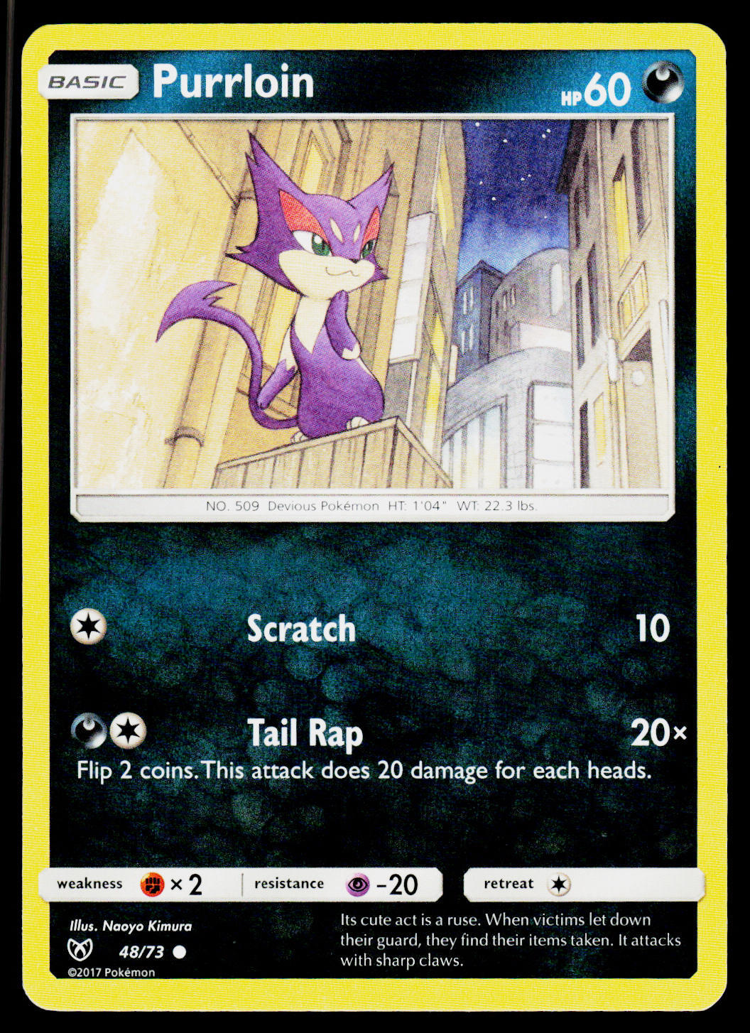 Purrloin Shining Legends #48/73 Common