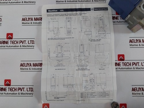 Telemecanique XML-C004B2S11 Nautilus Pressure Switch 0.25-4 Bar/3,63-58 PSI - Picture 10 of 11