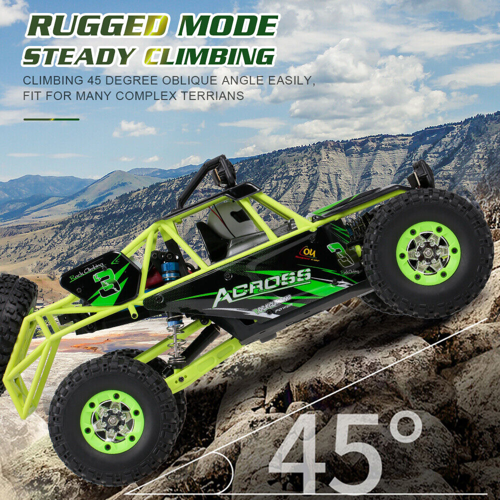 WLtoys 4WD 1//12 RC Auto Offroad Buggy Ferngesteuerter Crawler RTR Spielzeug Car