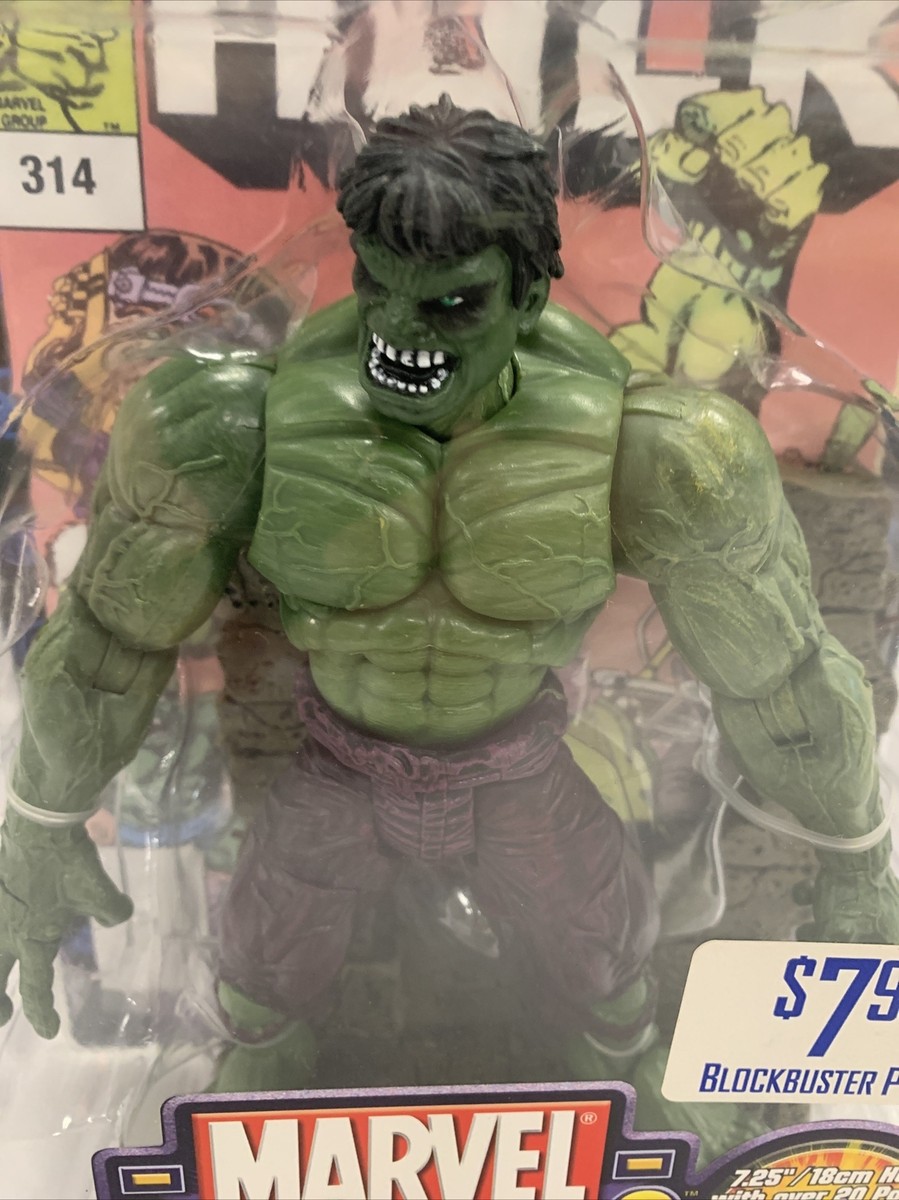 2002 Toy Biz Marvel Legends Hulk Series I 1 NEW/SEALED Blockbuster