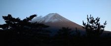 Landscape mountains japan outdoors nature volcano trees Custom Gaming Mat Desk