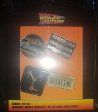 Walmart Exclusive Back to the Future Pin Set 35th Anniversary Sealed Limited 500