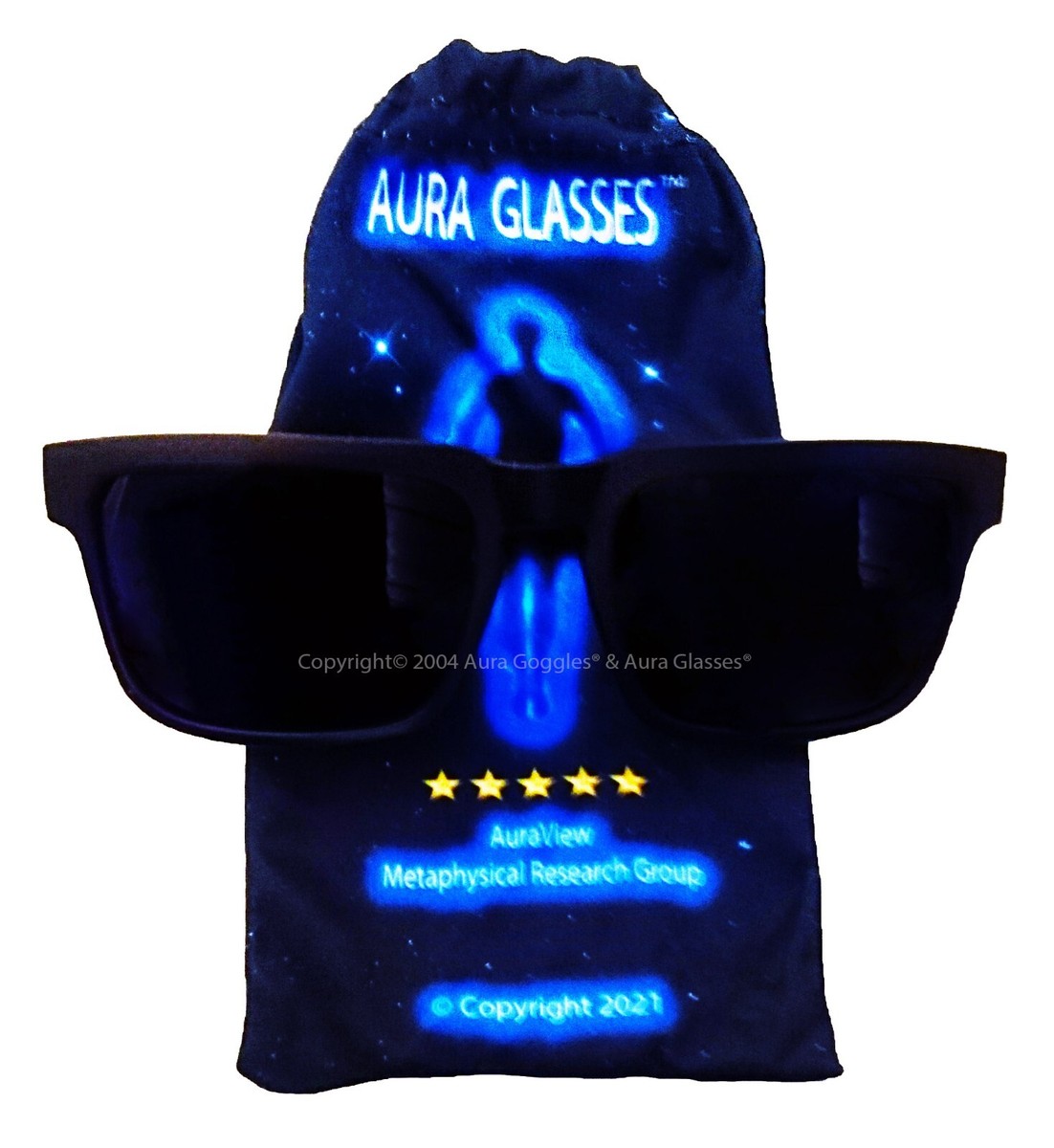 絶版　AURA GLASSES　オーラグラス オーラが見える　スピリチュアル OFFICIAL DICYANIN AURA GLASSES spirit hunting ghost uv wicca