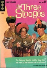 Three Stooges #11 VG+ 4.5 1963 Stock Image Low Grade