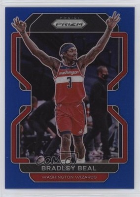 2021-22 Panini Prizm Blue Prizm 53/199 Bradley Beal #45 0d0o