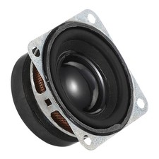 4Pcs 3W 4Ohm Small Speakers Square Micro External Magnet Speakers 34mm Black