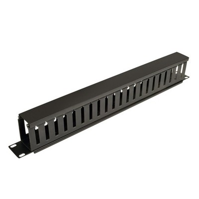 Tripp Lite Rack Enclosure Server Cabinet Horizontal Cable Manager Finger Duct 1U