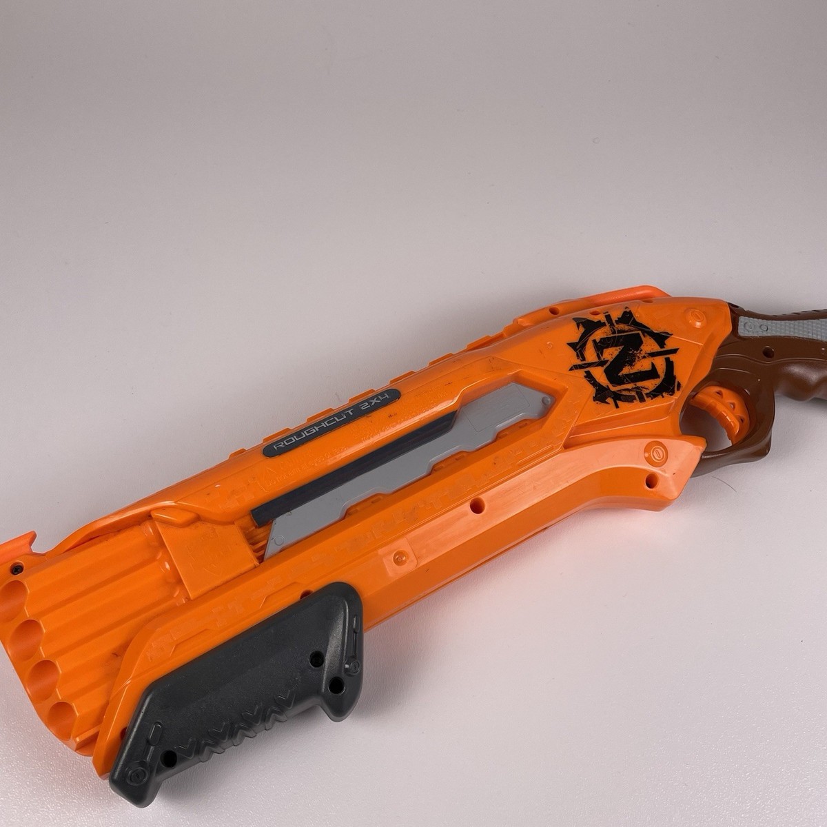 Nerf Zombie Strike Lot Of 7 Brainsaw Roughcut Crossfire Hammershot