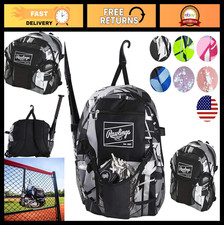 Youth Softball & T-Ball Equipment Backpack Bag | Durable, Stylish, Multiple Colo