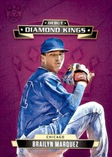 2021 Panini Debut Diamond Kings #DDK-CC Brailyn Marquez Chicago Cubs