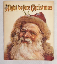 Vintage The Night Before Christmas - Exact Reprint by Evergreen Press, CA
