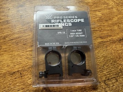 Vortex Pro 1'' Riflescope Rings High 1.03'' Height PRECISION