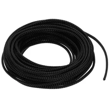 PET Cable Wire Wrap 5mm Expandable Sleeving Black 7.6 M Length