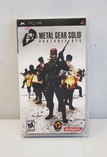 Metal Gear Solid Portable Ops PSP Sony PlayStation Portable 2006 Complete CIB