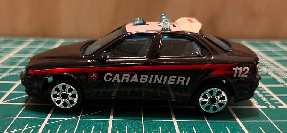 JUEGO DE 4 VEHÍCULOS POLICIALES CARARAMA 1:43 Foto 4 de 4