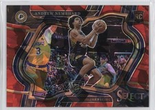 2022-23 Panini Select Courtside Red Cracked Ice Prizm Andrew Nembhard #280 8d2