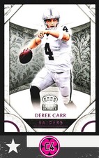 Derek Carr 2016 Panini Crown Royale Pink #/199 Oakland Raiders