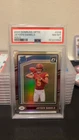 Panini 2024 Donruss Optic Rated Rookie Jayden Daniels #248 Holo PSA 8 Commanders