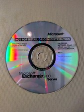 Microsoft Exchange 2000 Server CD WITH PRODUCT KEY