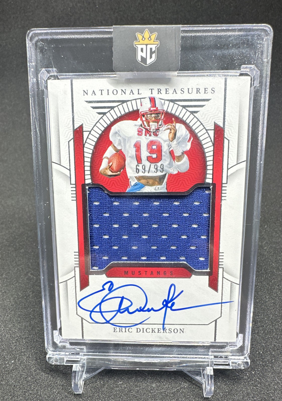 2024 Panini National Treasures Collegiate - College Materials Signatures Eric...