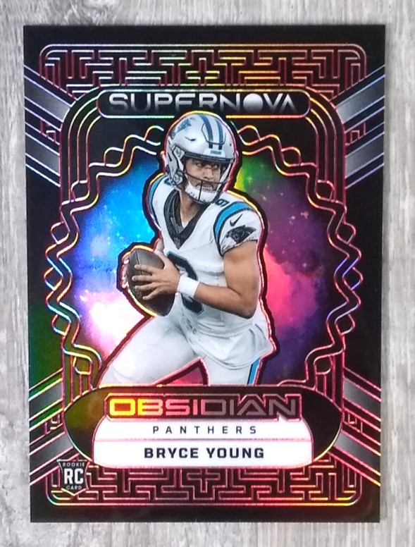 2023 Bryce Young Obsidian Red Supernova  RC Jersey #  9/10  SP