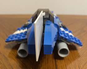 Lego Star Wars 8093 Plo Koons Jedi Starfighter Incomplete