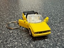 MK1 1987 Golf Convertible Llavero Amarillo GTI Hot Wheels Matchbox