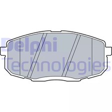 Jeu de plaquettes de frein avant DELPHI LP3513 HYUNDAI KONA 1.0 T-GDI
