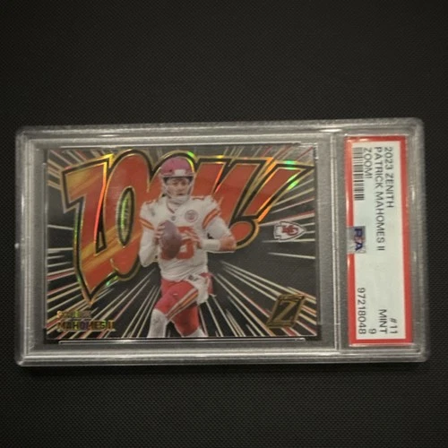 2023 Panini Zenith Zoom! Insert Patrick Mahomes II #11 Chiefs PSA NFL
