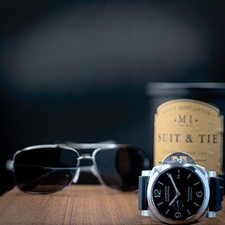 Panerai Luminor Marina PAM01312 44mm Black Dial Full Set Auto 12