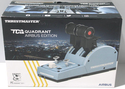 Thrustmaster TCA Quadrant Airbus Edition Schubregler Flight Simulator PC USB NEU