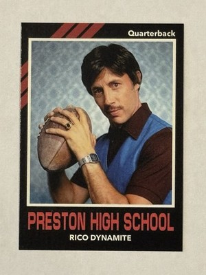 Uncle Rico Custom Trading Card Napoleon Dynamite