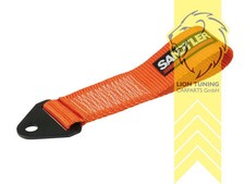 Sandtler Universal Abschleppschlaufe Abschleppöse Tow Hook Strap Rallye orange
