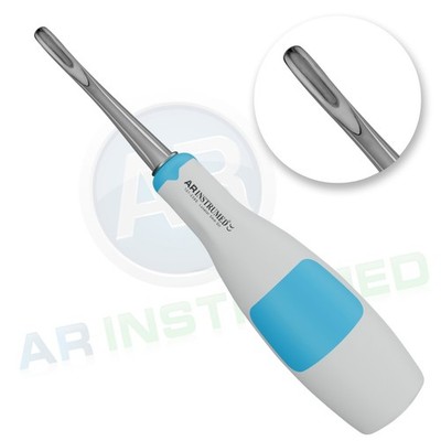 AR Silicone Straight Luxating Root Elevator 5mm Dental Surgical Instruments