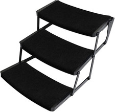 RV Step Covers for 22 Inch 8-10" Deep Radius Campers Stairs Only 3 Pack 22" Bl