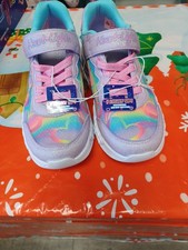 Skechers Heart Lights Girls Light Up Sneakers Size 3