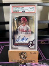 2022 Bowman Chrome Gabriel Rincones Auto Psa 10 