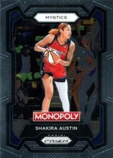 Shakira Austin #3 2024 Panini Prizm Monopoly WNBA Washington Mystics Basketball